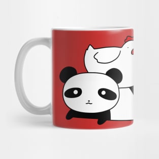 Panda and Chicken Mug